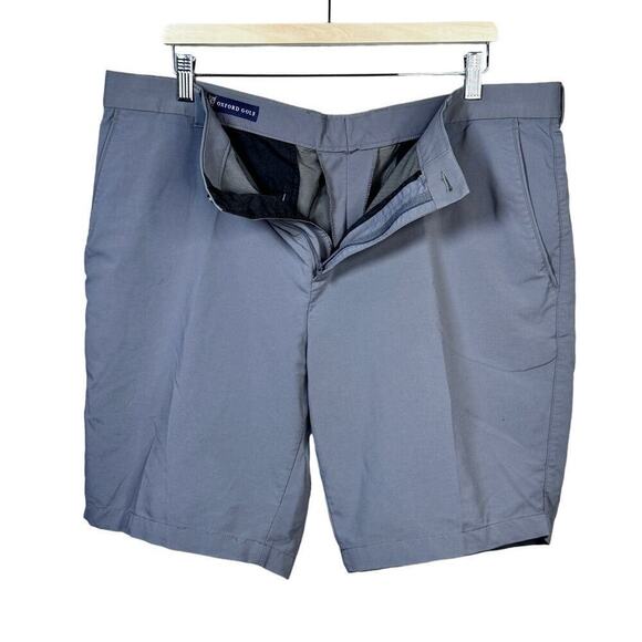 Oxford Golf Shorts Mens Stretch Size 40 Plain Front Casual Activewear Walking - Picture 2 of 3